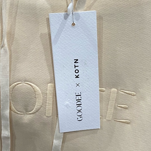 Goodee x Kotn The Goodee Hoodie Sweatshirt Pullover Color Block Mens Size M NWT - Picture 6 of 11